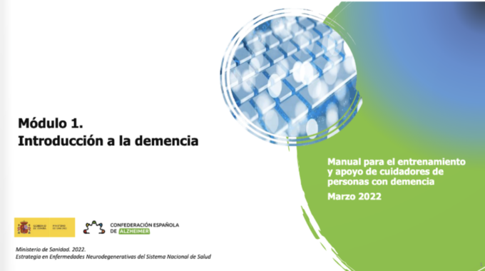 Manual For The Training And Support Of Carers Of People With Dementia In Spain