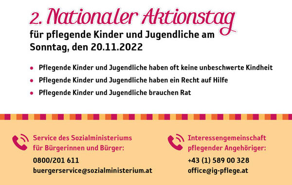 National Action-Day Young Carers Austria