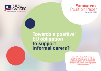 Towards A Positive EU Obligation To Support Informal Carers?