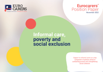 Informal Care, Poverty And Social Exclusion